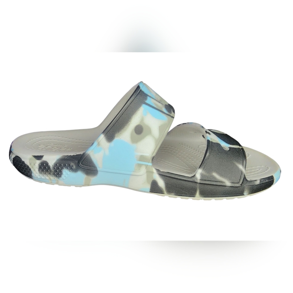 Crocs Classic Spray Camo Sandals, Womens 7 - Picture 5 of 8